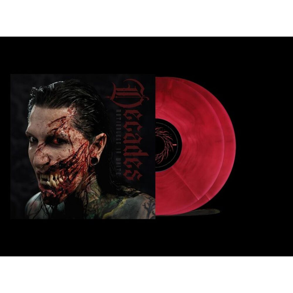 Motionless in White - Decades  Red/Black/Tan Galaxy Vinyl